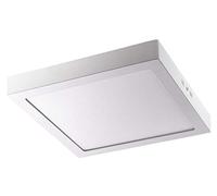 ALCO-Albert 9230 - Lámpara LED de techo, lámpara de superficie blanca, 30 x 30 x 3,5 cm, 30 W, 150 LED, lámpara de pared para interiores