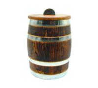 AlcoFermBrew Barril de Roble para Fermentación - Conservación Tradicional de Alimentos (15L)
