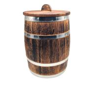 AlcoFermBrew Barril de Roble para Fermentación - Conservación Tradicional de Alimentos (30L)