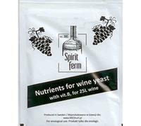 AlcoFermBrew Nutrientes para Levadura de Vino 10g, Nutriente B1, Fermentación Rápida, Aditivo para Vino, Mejora Aroma y Sabor