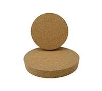 AlcoFermBrew Tapón de Corcho Natural 155/145 mm - para Bases de Macetas, Recipientes Resistentes al Calor, Ecológico