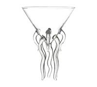 Alcohol Glasses - 120ml Funny Clear Glassware | Octopus Cocktail Glass Cup for Whiskey, Bourbon, Alcohol, Home Decor, Office, Bar, Wedding, Christmas, Birthday, Party Drinkware