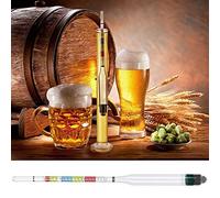 Alcohol Hidrómetro, Kit De Elaboración De Vino, Probador De Hidrómetro Con Básculas De Densidad De Etanol De Azúcar, Instrumento De Medición De Elaboración De Cerveza De Vino