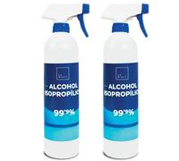Alcohol Isopropílico 99,9% Puro Spray 2000 ml | Isopropanol | Limpieza de Componentes Electrónicos, Objetivos, Pantallas, Superficies