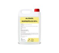 Alcohol Isopropílico | Isopropanol 99.9% Puro - 5 Litros | Limpieza Electrónica y Eliminación de Residuos | Uso Profesional e Industrial