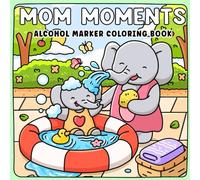 Alcohol Marker Coloring Book Mom Moments
