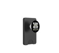 Alcohol Porque Ninguna Gran Historia Comienza con Ensalada Alcohol PopSockets PopWallet para MagSafe