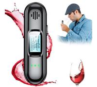 Alcoholimetro Digital Homologado, Aufladbar Professioneller Profesional Portátil de Alcohol con Pantalla LCD Precisión de Grado Alcoholemia Test Alcolimetros Personal para Uso Doméstico y Profesional