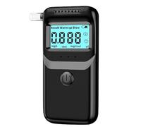 Alcoholimetro Digital Homologado, Profesional Portátil De Alcohol Con Pantalla Lcd, Alcolimetros Personal Con 20 Boquillas, Alcoholimetro Para Uso Doméstico Y Profesional