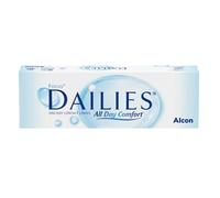Alcon Dailies All Day Comfort Lentes de contacto de reemplazo diario, Pack de 30 , R 8.6 mm, D 13.8 mm, +6 Diopt