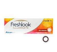 Alcon - Freshlook 1 Day Illuminate Color Lens Jet Black 30 pcs P-0.75 (30 pcs)