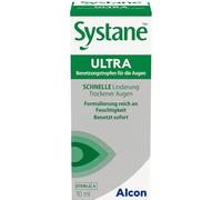 Alcon systane Ultra 10 ml, 1er Pack (1 x 10 ml) | Gotas humectantes para un alivio rápido de los ojos secos cuando más las necesitas