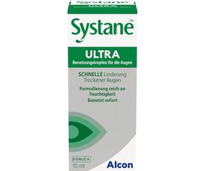 Alcon systane Ultra 10 ml, 1er Pack (1 x 10 ml) | Gotas humectantes para un alivio rápido de los ojos secos cuando más las necesitas