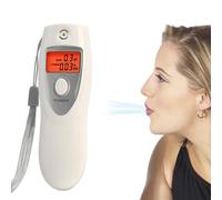 Alcootest Alcootest, D?tecteur d'alcootest pour l' et l'alcool - Alcootest aliment? par batterie pour 0,00% ? 0,19% Bac, test sans et lecture pr?cise, testeur d'alcool portable