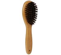 Alcott Bamboo Groom Cepillo de cerdas ovaladas con jabalí natural pequeño