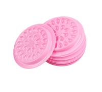 ALCXAZS 100 UNIDS Pestañas Soporte Ligero Paleta de Pestañas PVC Compacto Durable Extensión de Suministros Regalo, Rosado