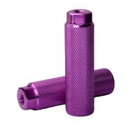 ALCXAZS 2 Piezas de Accesorios para Bicicletas, Clavijas de aleación Aluminio para Bicicletas montaña, Clavijas para Acrobacias, para, Ajuste preciso para pies, Púrpura