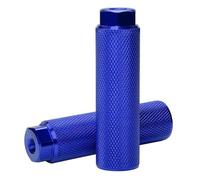 ALCXAZS 2 Piezas de Accesorios para Bicicletas, Clavijas de aleación Aluminio para Bicicletas montaña, Clavijas para Acrobacias, para, Ajuste preciso para pies, Azul
