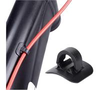 ALCXAZS 8 Pack/Lote Abrazaderas de Cable 10 prácticas Abrazaderas de Cable Bicicleta Flexible para Cuadro Bicicleta montaña Buena ductilidad 10 Juegos