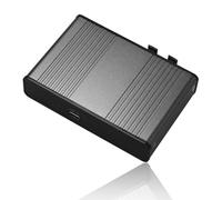 ALCXAZS Adaptador de Tarjeta de Audio Convertidores Velocidad estables externos ópticos 6 Canales Conector plástico USB Negro Tableta