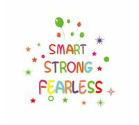 ALCXAZS Adhesivo de pared de 2 uds., cartel globo colorido, pegatinas papel tapiz creativas con personalidad, decoración parque atracciones para bebé