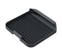 ALCXAZS Alfombrilla para Arena para Gatos Reutilizable Que Mejora el Espacio de Las Mascotas al Utilizar Funciones Inteligentes para Reducir los requisitos de, Negro, 37 x 37 x 8 cm