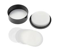 ALCXAZS Almohadillas traseras para la caja del dial del reloj Láminas protectoras de plástico para el dial reloj Piezas fáciles de reparar con caja almacenamiento Haciendo que las tareas