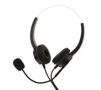 ALCXAZS Auriculares telefónicos diseñados para una Comodidad óptima y un Audio de Alto Rendimiento Centro de comunicación Voz definición Auriculares Manos Libres para Centro Cabeza