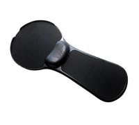 ALCXAZS Bandeja ajustable para ratón con reposabrazos para escritorios y sillas que mejora la experiencia de juego en la oficina. Reposabrazos ergonómico para ratón con base fija de metal que se puede