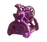 ALCXAZS Bobinadora eléctrica versátil que trabaja fácilmente con fibras de lana, algodón, lino y seda para obtener resultados hermosos. Bobinadora automática de hilo con, Púrpura, 25 x 17.5 x 22 cm