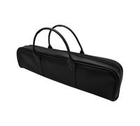 ALCXAZS Bolsa de almacenamiento de flauta mano 17 agujeros, impermeable y compacta. Ahora viene con correa hombro ajustable para el estuche. Puede acomodar fácilmente una flauta 1 agujero, Bolsa