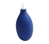 ALCXAZS Bomba sopladora de Aire de Goma versátil, Herramienta de Limpieza de Polvo, electrónica, cámara, Reloj, Limpiador portátil Compacto, Bola de Polvo Limpia, soplador de, Azul, 9.2x4.1 cm