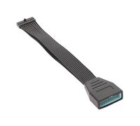 ALCXAZS Cable de extensión de Alto Rendimiento para Tarjeta elevadora PCIe Montaje Vertical para GPU, 180 Grados compatibilidad Mejorada, Divisor Cable Elevador PCIe 3.0 Velocidad Completa,