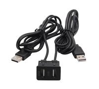 ALCXAZS Cable USB de Doble Puerto para Tablero de automóvil: conexión confiable para Barcos, Camiones y Motocicletas con excelente Rendimiento. Accesorios para Tablero Instrumentos Camiones, Barcos y