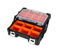 ALCXAZS Caja de Herramientas portátil y organizada, de Gran Capacidad, rígida, para Herramientas Coche, excelente Caja Almacenamiento Hardware Resistente a Golpes e Impermeable, Organizador