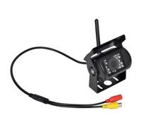 ALCXAZS Cámara de respaldo ABS 5-10M Suministros para vehículos Tamaño compacto Cámara inalámbrica para automóvil Gran Estacionamiento Receptores de video auxiliares