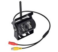 ALCXAZS Cámara de respaldo Instalación práctica resolución Respuesta rápida 80 RH Tamaño compacto Cámara inalámbrica para automóvil Receptores de video