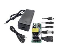 ALCXAZS Cargador Universal para Bicicleta eléctrica 6 en 1 con Entrada de 100-240V ABS Aovopro, Cargador para Patinete eléctrico, para Bicicleta eléctrica Mini de 3 Pines