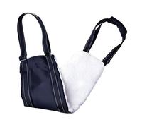 ALCXAZS Chaleco de soporte ajustable para levantar mascotas, suave y cómodo, ayuda a los perros mayores a moverse libremente sin dolor en actividades al aire libre. Chaleco de, Negro, METRO