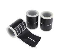 ALCXAZS Cinta de carretera de juguete DIY, señales tráfico reposicionables, juego divertido y seguro, construcciones fáciles y creativas para niños, ¡y deja volar tu imaginación! Fácil romper a