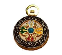 ALCXAZS Colgante amuleto budista tibetano Gawu con forma de caja que se puede abrir, con amuletos de mantra y hermosas creencias, colección joyas religiosas del budismo, decoración, accesorios