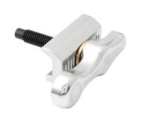 ALCXAZS Conector de ala de Bicicleta ingeniería precisión. Bisagra Bloqueo Reforzada. Experiencia conducción diseñada para reforzar los Conectores del Cuadro y los Tubos dirección, Plata, 60x65 mm