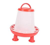 ALCXAZS Cubo de Agua Resistente para Pollos Que Ofrece Durabilidad y un Rendimiento confiable a lo Largo del Tiempo. Suministros para Aves de Corral, periquitos y gallinas, Comedero 3 kg