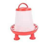 ALCXAZS Cubo de Agua Resistente para Pollos Que Ofrece Durabilidad y un Rendimiento confiable a lo Largo del Tiempo. Suministros para Aves de Corral, periquitos y gallinas, Comedero 1.5 kg