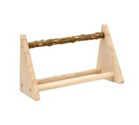 ALCXAZS de Juego con Percha de Entrenamiento, diseñada para entretener a los pájaros y fomentar Sus Habilidades sociales a través de una Plataforma de, sin Taza, 22.4 x 13.5 x 14.3 cm