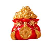 ALCXAZS de Riqueza de Escritorio Feng Shui, Estatua Cuenca del Tesoro, decoración del hogar, Decoraciones para Cada habitación, inauguraciones casa, Escultura Prosperidad, Estante,