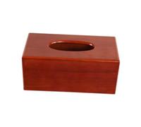 ALCXAZS Distintivo porta pañuelos de papel, caja de almacenamiento pañuelos faciales hecha Para madera que combina practicidad y estilo en un soporte. Dispensador con soporte resorte.