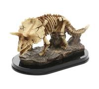 ALCXAZS Escultura Creativa de Esqueleto de Dinosaurio con decoración Huesos Calavera, Juguetes Dinosaurio, Rompecabezas 3D, Adornos para Sala Estar