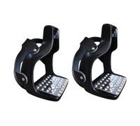 ALCXAZS Estribos excepcionales para montar a caballo. Estribos para silla de montar ligeros con función antideslizante que garantizan la máxima seguridad y rendimiento. ligeros para equitación