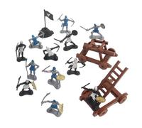 ALCXAZS Figuras de Soldados, Mini Soldados Medievales, Modelo de Juguete para niños, Modelo Soldado Antiguo Realista Que Mejora la exploración los niños, Juguetes para Hombres, Figuras Caballeros,